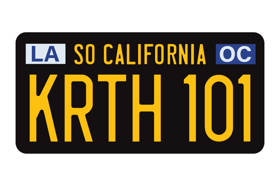 radio station logo KRTH 101 FM