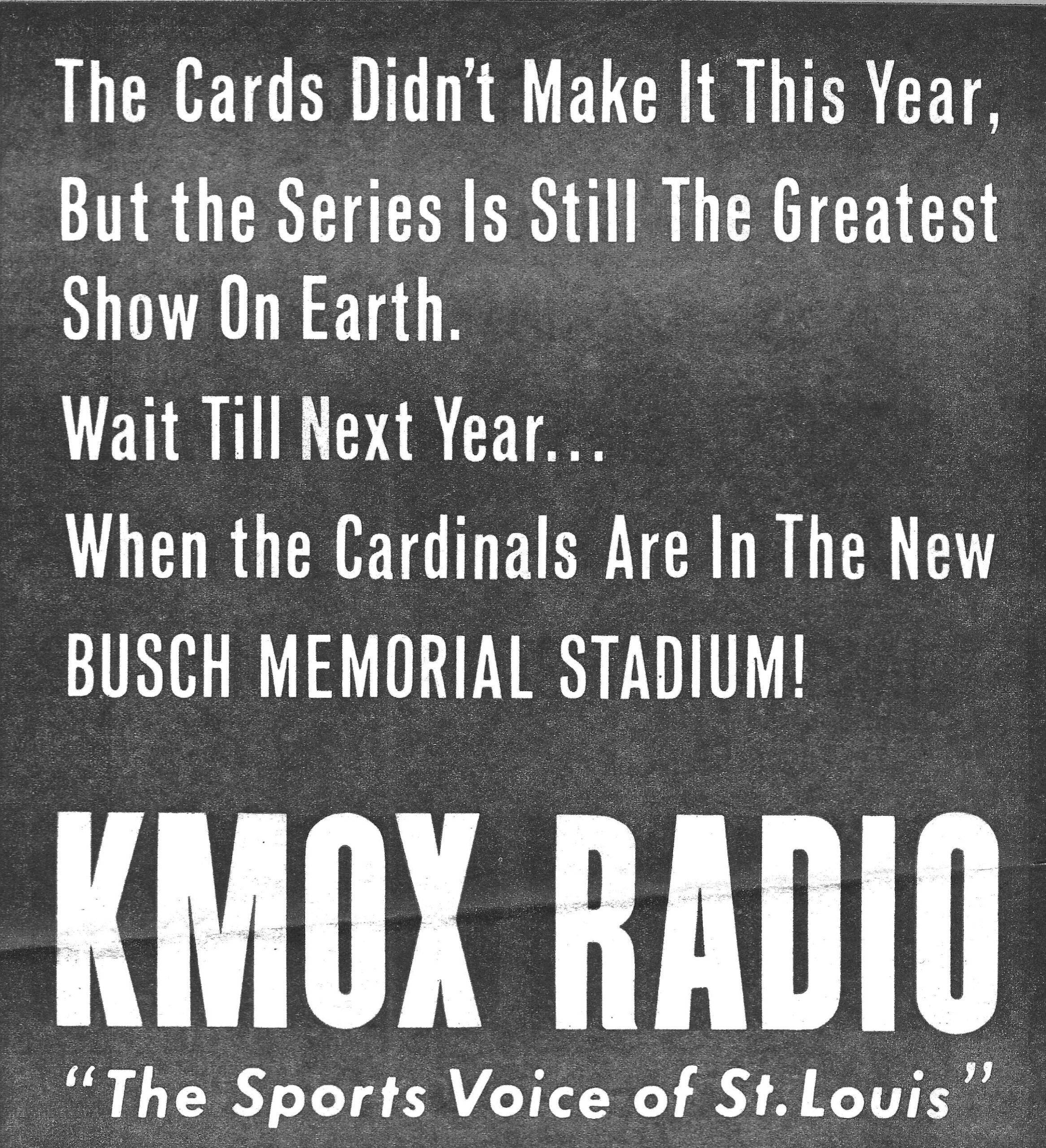 KMOX Ad 1965