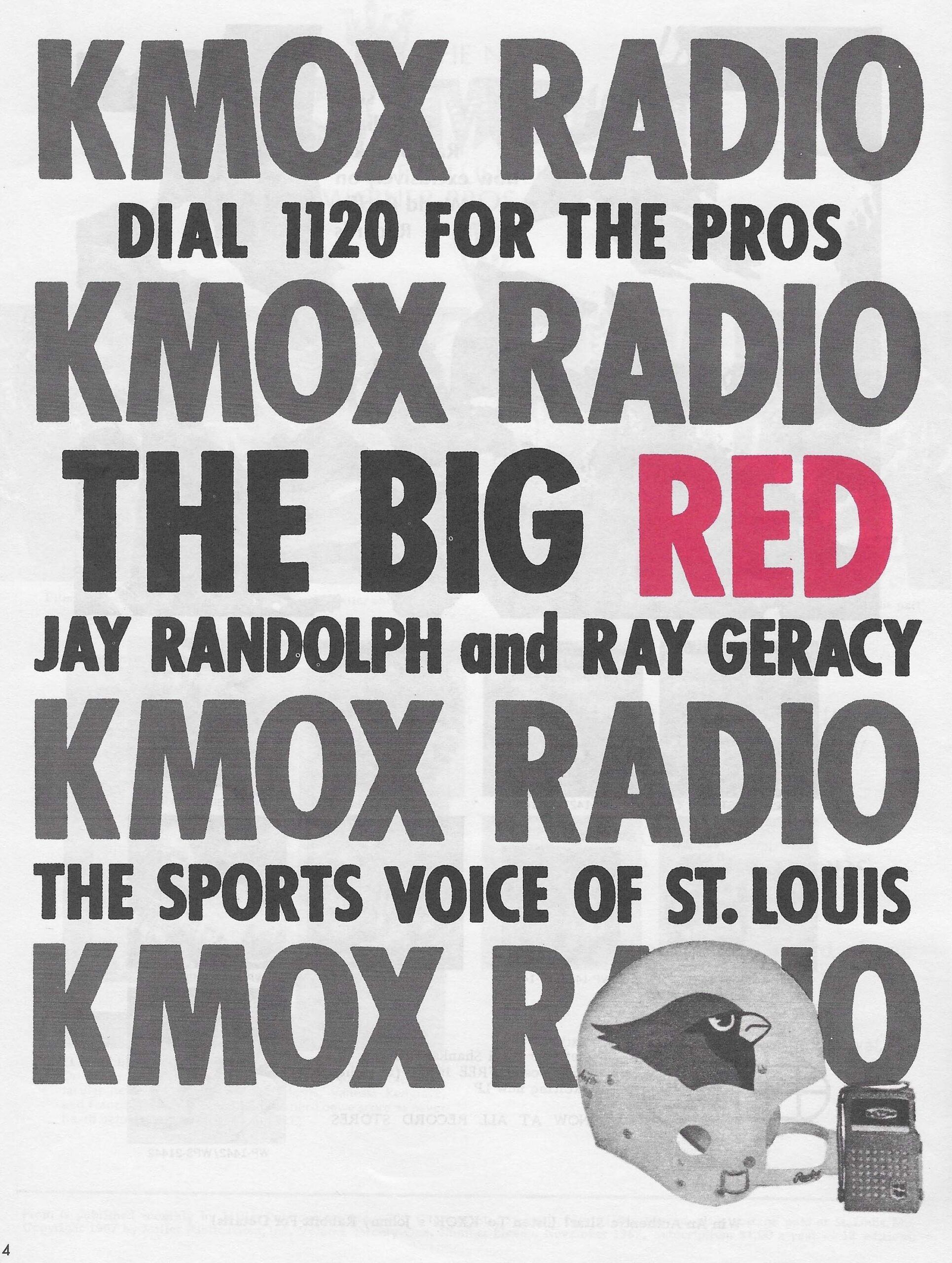 KMOX Ad 1967