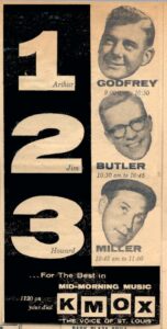 KMOX Ad 1956