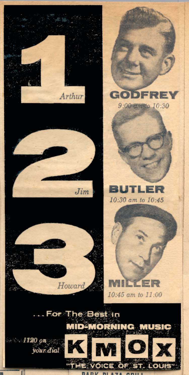 KMOX Ad 1956