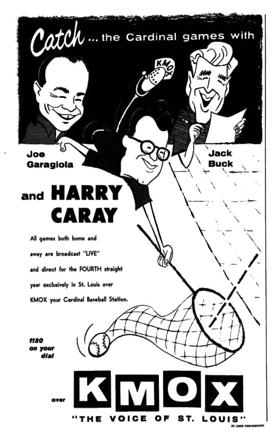 KMOX Ad 1958