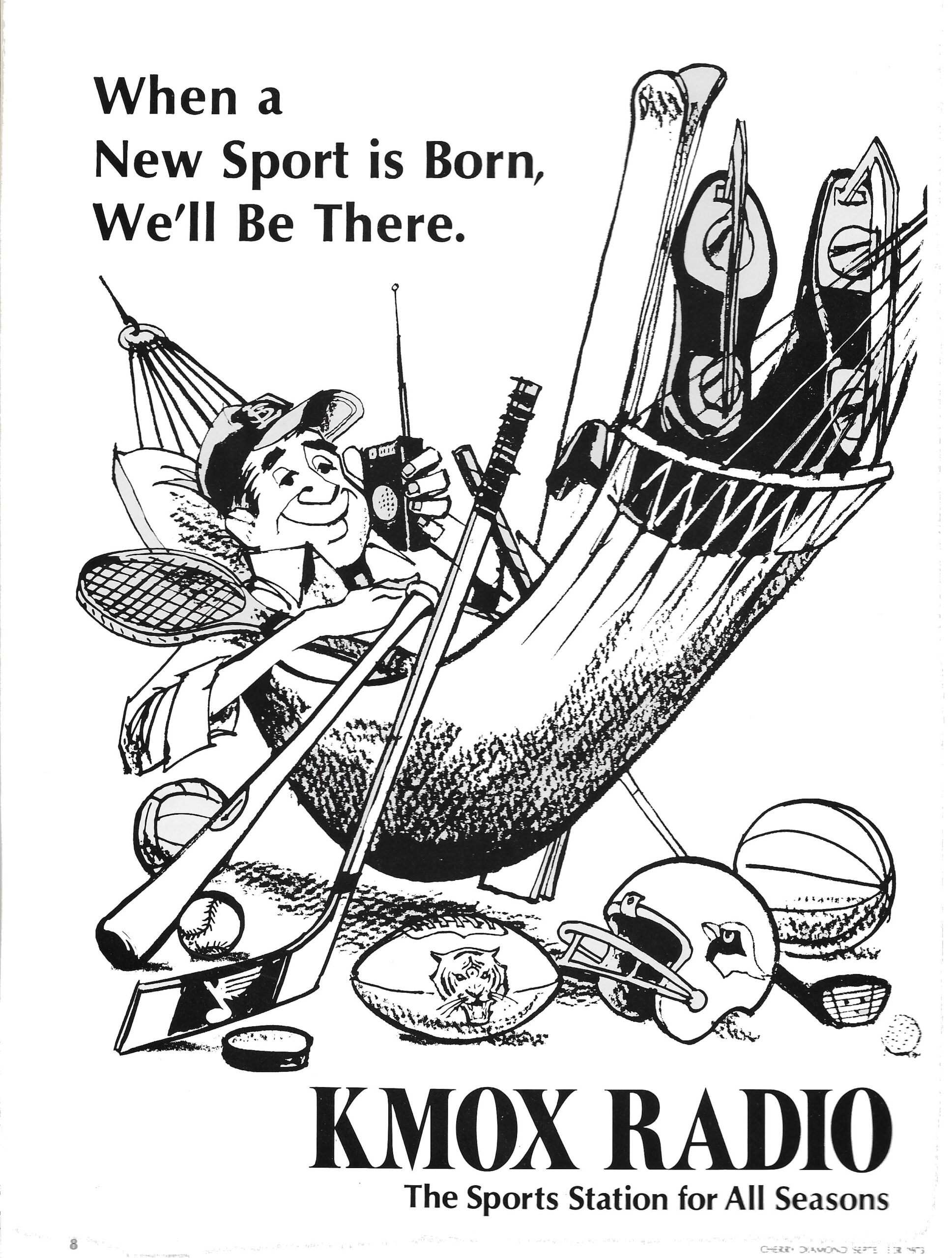 KMOX Ad 1973