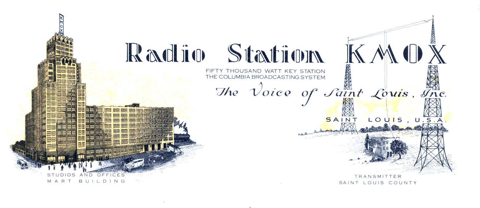 KMOX Letterhead