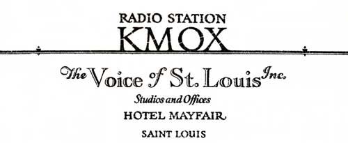 KMOX Letterhead