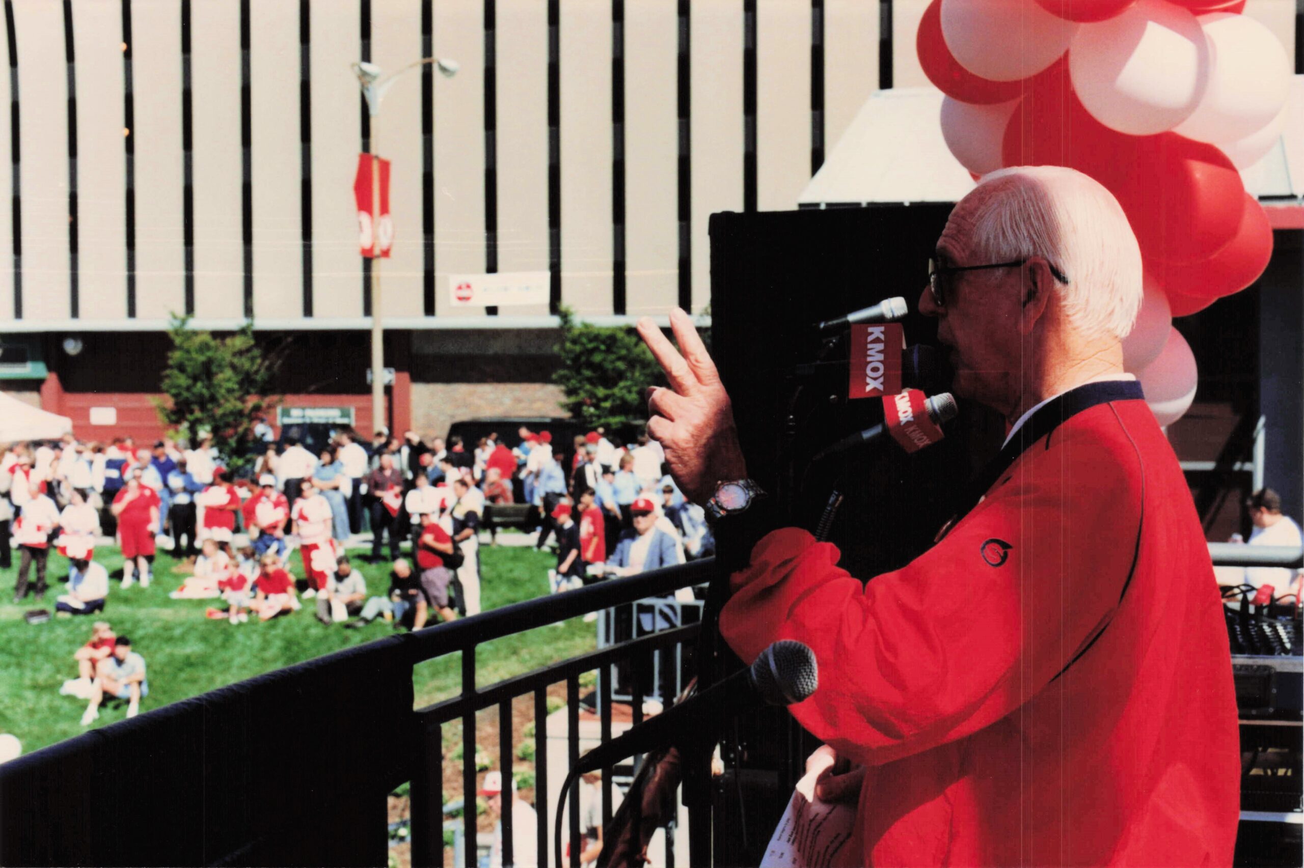 Jack Buck Cardinals Opening Day