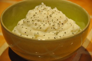 Mama and Baby Food Recipe: Mashed Cauliflower