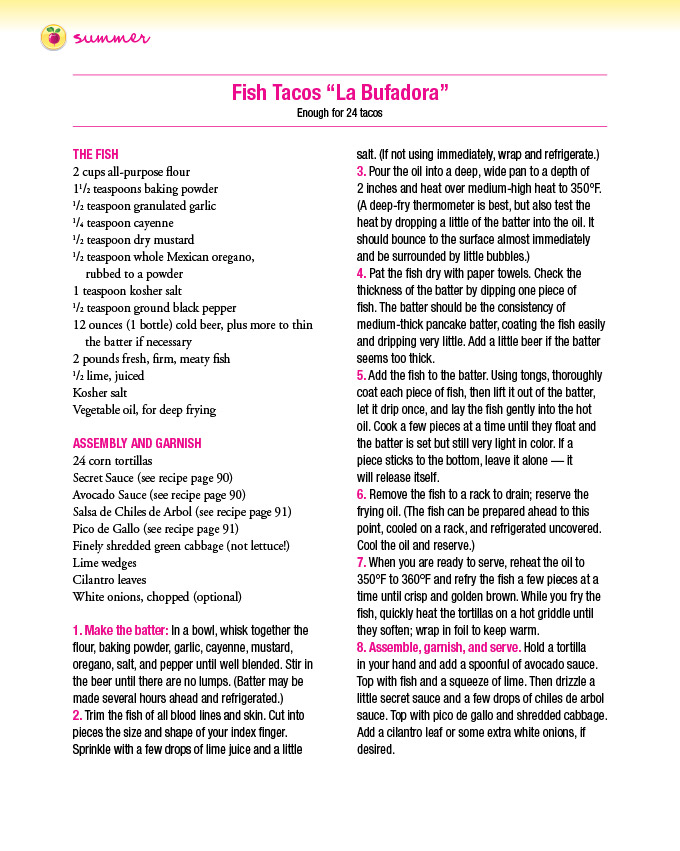 Recipes: Fish Tacos for Summer!