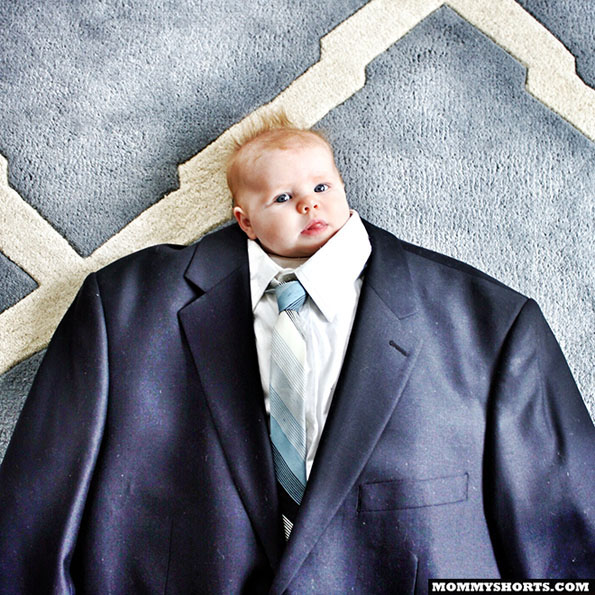 Baby Suiting: The Newest Internet Trend