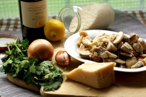 Easy Dinner Ideas: Bacon, Mushroom & Baby Spinach Risotto