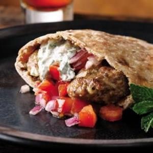 Easy Dinner Ideas: Lamb Pita Burgers