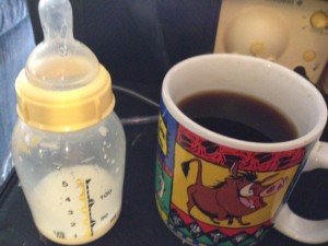 Cold Coffee and Cold Food