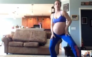 Mom Dances To ‘THRILLER’ To Induce Labor