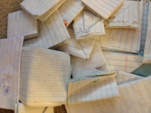 Hand Written Cards