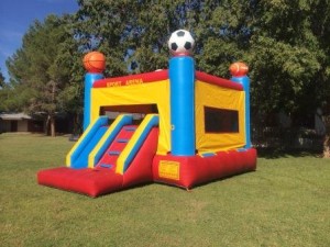 Children’s Bounce House Goes AIRBORNE – Video!