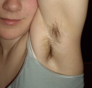 Women, let your armpit hair grow long and proud
