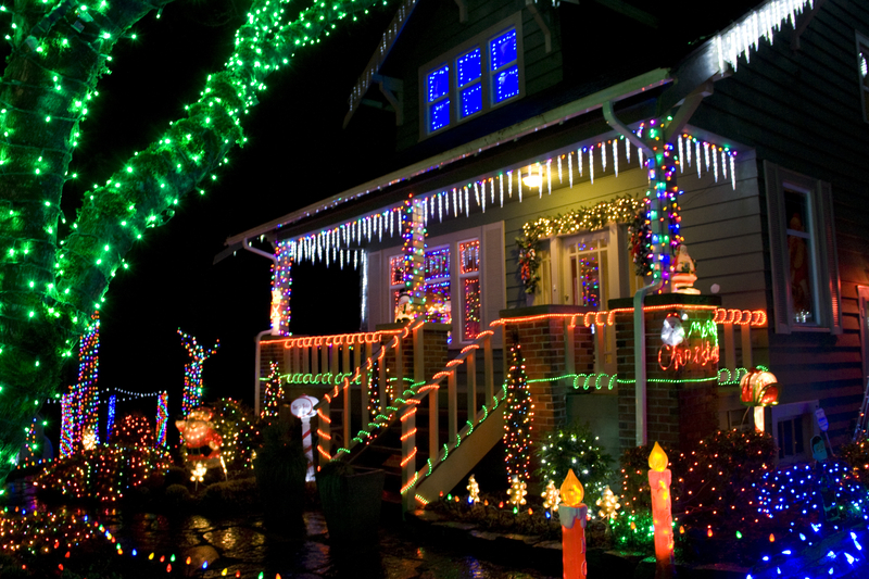 Christmas Light Viewing Locations in San Diego
