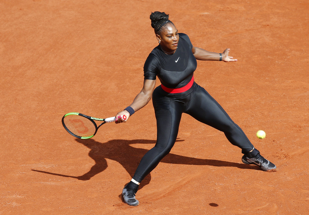 Serena Williams makes fashion statement in Grand Slam return