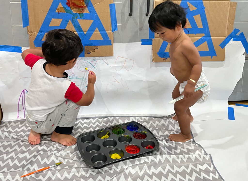 Easy Toddler Hack for Painting
