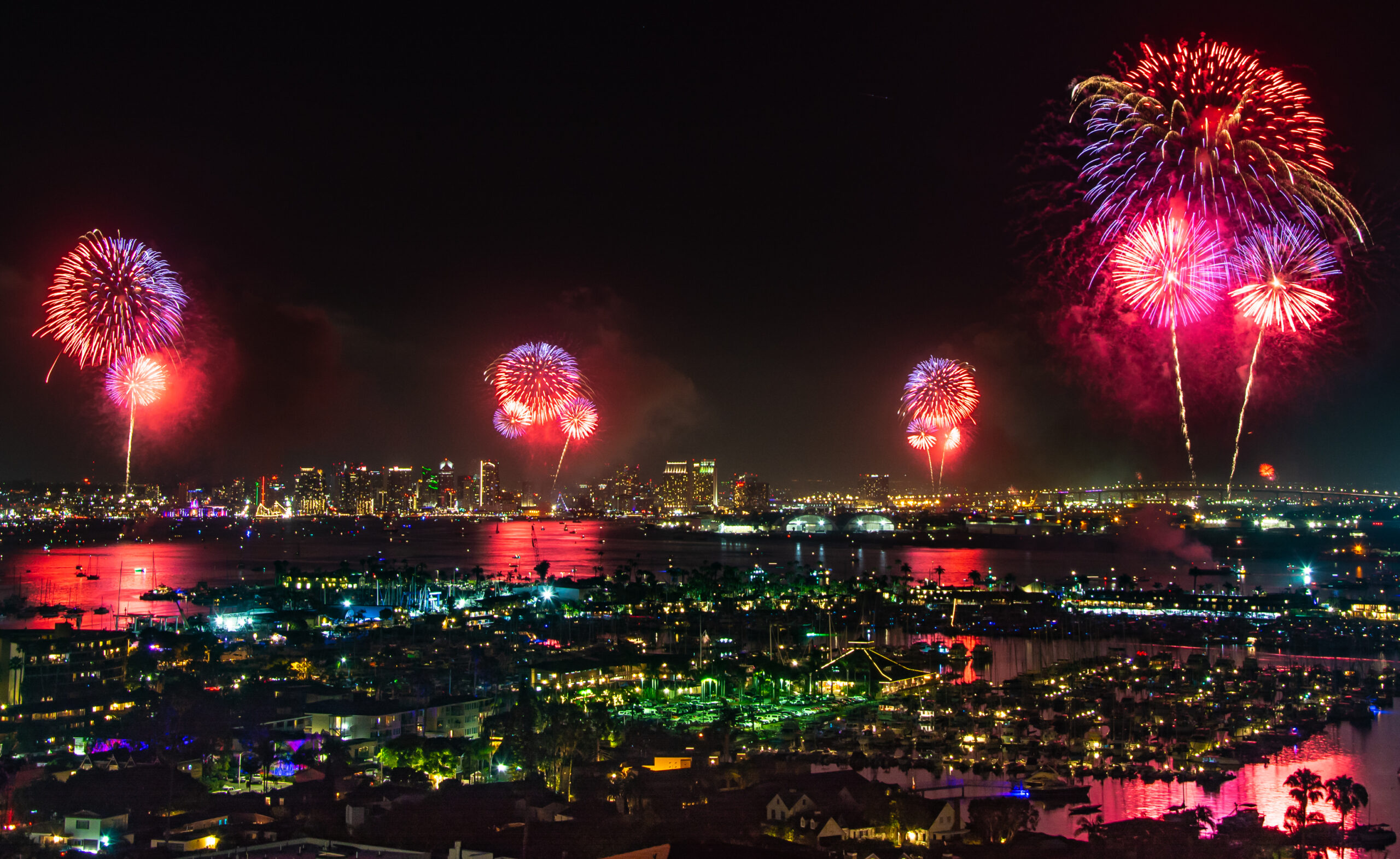 Where to Watch Fireworks on the 4th of July in San Diego County