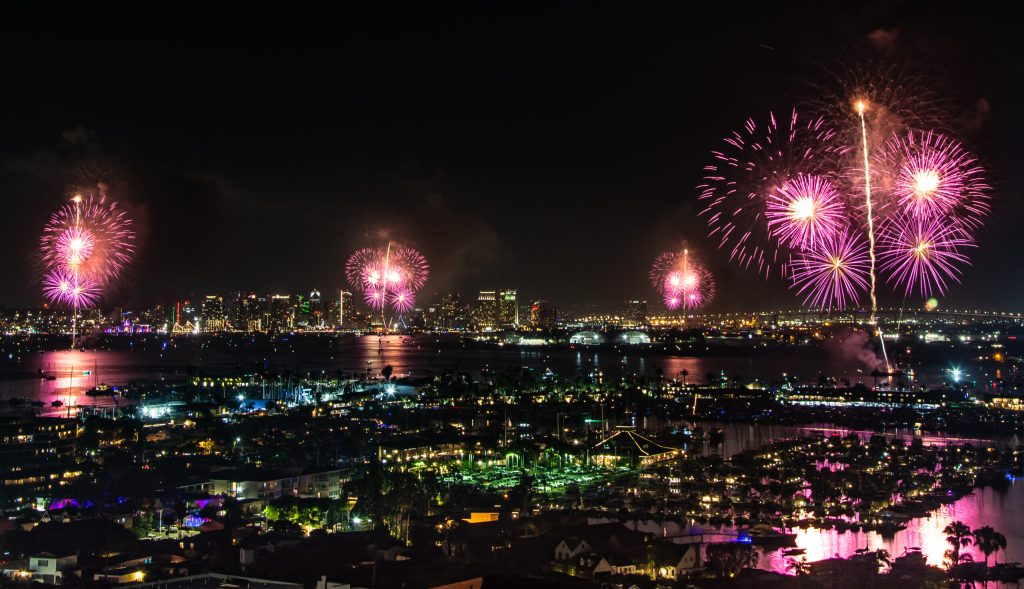 Where to Watch Fourth of July Fireworks in San Diego County